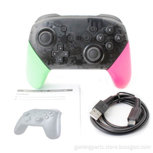 nintendo switch pro controller wireless bluetooth vibration
